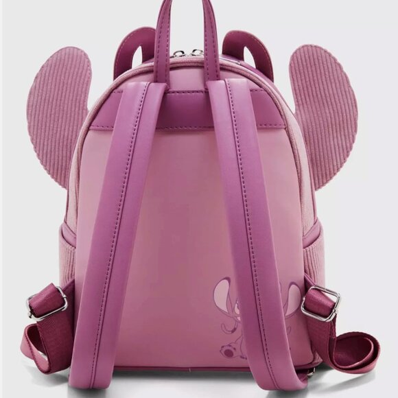 Loungefly Disney Lilo & Stitch Corduroy Mini Backpack-NWOT - Picture 5 of 9